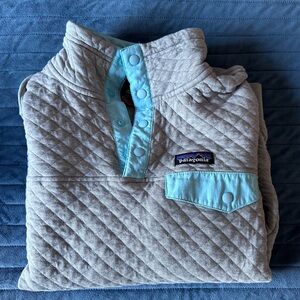 Patagonia quilted pullover